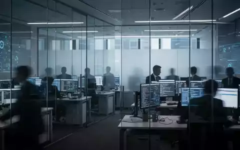 Moderne Büroarbeitsplätze in einer bayerischen Behörde mit Computerbildschirmen und digitaler Infrastruktur. - Foto: über boerse-global.de