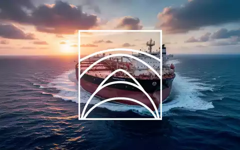 Ein großes Öltanker-Schiff auf dem offenen Meer bei Sonnenaufgang, symbolisch für die Schifffahrtsindustrie. - Foto: über boerse-global.de