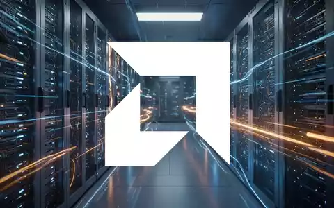 Abstrakte Darstellung eines modernen Hochleistungs-Rechenzentrums mit leuchtenden Lichteffekten und moderner Hardware. - Foto: über boerse-global.de