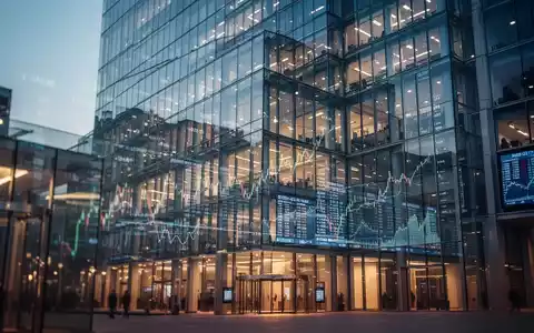 Moderne Glasfassade einer Börse bei Dämmerung als Symbol für das aktuelle Marktgeschehen am DAX. - Foto: über boerse-global.de