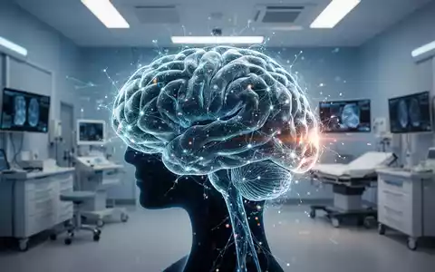 Abstraktes, leuchtendes Gehirnmodell als Symbol für kognitive Gesundheit und neurologische Prävention. - Foto: über boerse-global.de