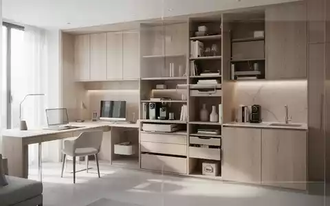 Ein modernes, minimalistisches Wohnkonzept mit multifunktionalen Möbeln und effizienten Ordnungssystemen in einer Wohnung. - Foto: über boerse-global.de