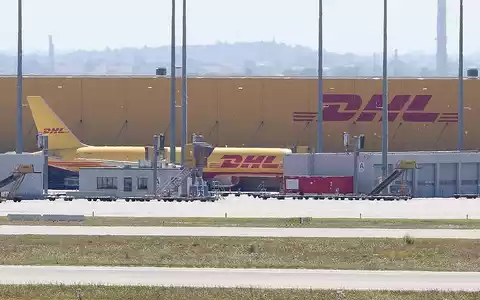 DHL-Maschinen am Flughafen Leipzig/Halle - Foto: via dts Nachrichtenagentur