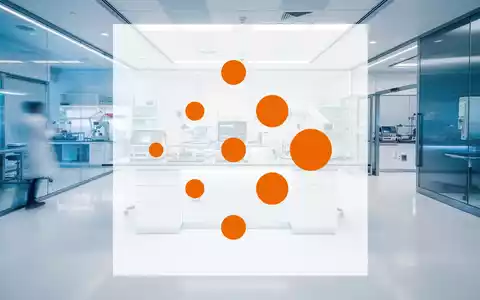 Modernes, minimalistisches medizinisches Labor als Symbol für medizinische Innovation und strategische Unternehmensplanung. - Foto: über boerse-global.de