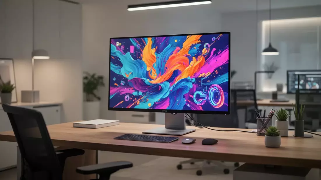 BenQ PD2732U: 4K-Monitor mit 99% AdobeRGB und Thunderbolt 4 für Profis