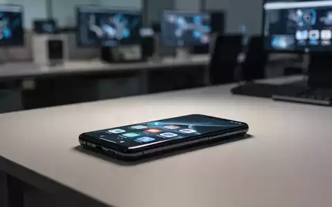 Ein modernes Smartphone auf einem Schreibtisch, das den digitalen Wandel zu KI-gestützten mobilen Oberflächen darstellt. - Foto: über boerse-global.de