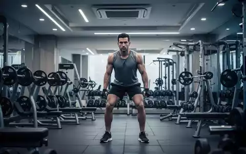 Fokussierter Sportler beim Training in einem modernen, klimatisierten Fitnessstudio zur Veranschaulichung optimaler Trainingsbedingungen. - Foto: über boerse-global.de