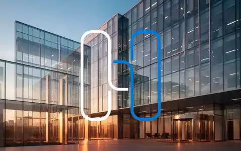 Moderne Glasfassade eines Bürogebäudes im goldenen Licht als Symbol für Stabilität in der Versicherungsbranche. - Foto: über boerse-global.de