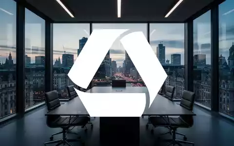 Abstrakte Darstellung eines modernen Finanzviertels bei Sonnenaufgang, symbolisierend wirtschaftliches Wachstum. - Foto: über boerse-global.de