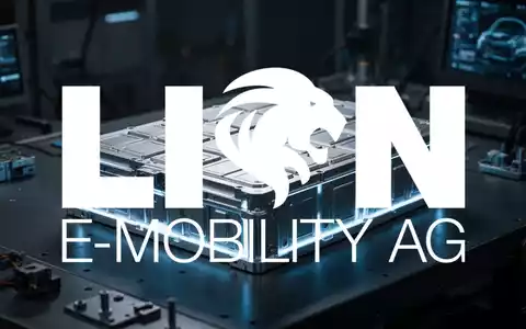Modernes Lithium-Ionen-Batteriemodul in einer industriellen High-Tech-Umgebung mit atmosphärischer Beleuchtung. - Foto: über boerse-global.de