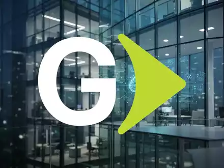 Abstrakte Darstellung digitaler Transformation und künstlicher Intelligenz in einer modernen, professionellen Büroumgebung. - Foto: über boerse-global.de