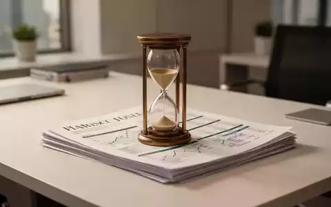Eine Sanduhr auf Finanzdokumenten als Symbol für die Rentenvorsorge und Zeitplanung. - Foto: über boerse-global.de