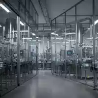 Modernes Pharma-Produktionsgebäude vor einem unscharfen Hintergrund, das eine industrielle Restrukturierung symbolisiert. - Foto: über boerse-global.de