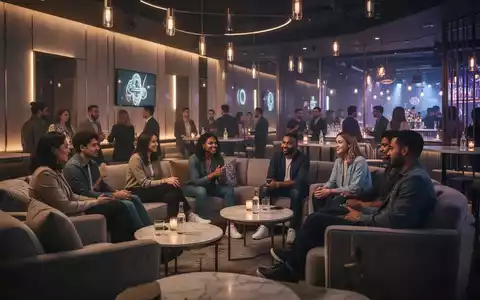 Modernes, einladendes Club-Interieur mit gedimmter, atmosphärischer Beleuchtung für eine inklusive und sichere Umgebung. - Foto: über boerse-global.de