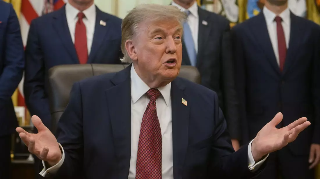 Neuer Anlauf für US-Präsident Trump: Er will das US-Geburtsrecht einschränken. (Archivfoto) - Bild: Rod Lamkey/FR172078 AP/AP/dpa