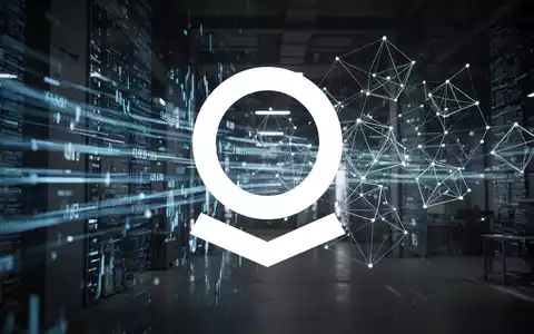 Abstrakte Darstellung komplexer Datennetzwerke in einer dĂŒsteren, professionellen Arbeitsumgebung mit blauem Licht. - Foto: ĂŒber boerse-global.de