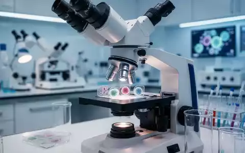 Modernes medizinisches Labor mit Mikroskop und wissenschaftlichen Proben für die molekularbiologische Forschung. - Foto: über boerse-global.de