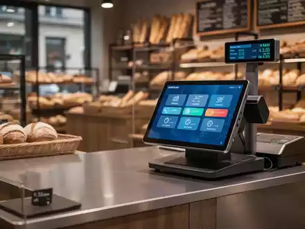 Modernes Kassensystem in einem Ladengeschäft als Symbol für die geplante digitale Bonpflicht. - Foto: über boerse-global.de