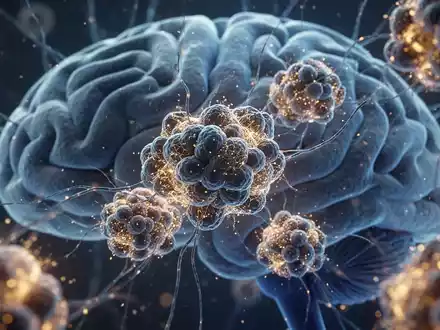 Hochauflösende 3D-Visualisierung neuronaler Stammzellcluster in der menschlichen Hirnrinde. - Foto: über boerse-global.de
