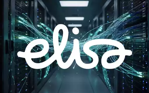 Abstrakte Darstellung von Glasfaserkabeln und Telekommunikationsinfrastruktur in einem modernen Serverraum. - Foto: über boerse-global.de