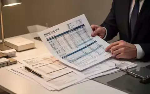 Ein professioneller Schreibtisch mit komplexen Bilanzunterlagen und Steuerdokumenten in einer modernen Büroumgebung. - Foto: über boerse-global.de