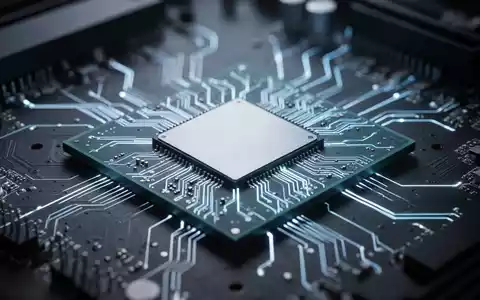 Nahaufnahme eines Hochleistungsprozessorchips auf einem Mainboard, der moderne Grafikarchitektur repräsentiert. - Foto: über boerse-global.de