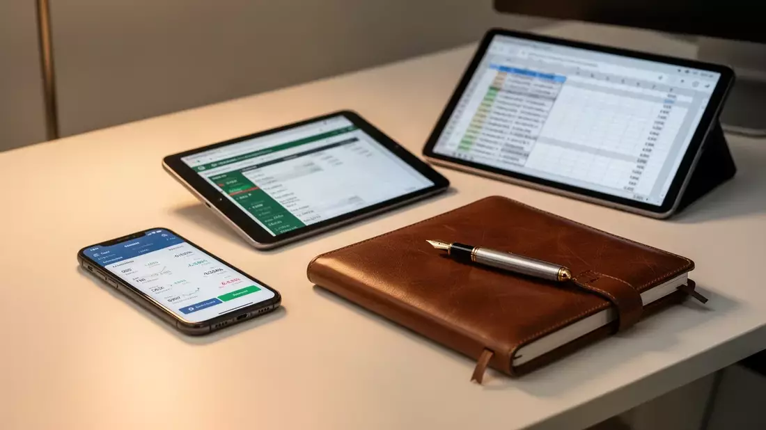 Haushaltsbuch-Vergleich der Stiftung Warentest: Analog, Excel oder App?