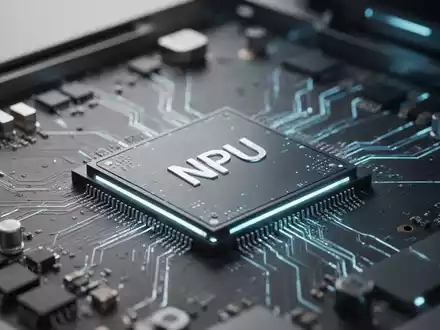 Nahaufnahme eines modernen Laptop-Motherboards mit Fokus auf einen KI-Prozessor zur Darstellung von Systemoptimierung. - Foto: über boerse-global.de