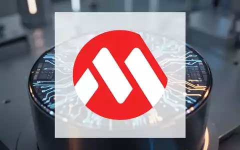 Nahaufnahme eines leuchtenden Halbleiter-Wafers mit komplexen Schaltkreisen in einem modernen Labor. - Foto: über boerse-global.de