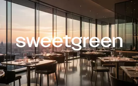 Minimalistisches, modernes Restaurant-Interieur bei Sonnenuntergang als Symbol für die wirtschaftliche Entwicklung. - Foto: über boerse-global.de