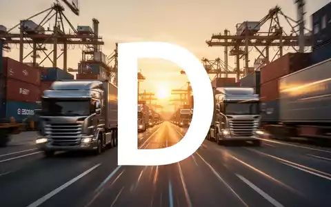 Abstrakte Darstellung einer modernen Logistikdrehscheibe im goldenen Licht, symbolisiert industrielle Resilienz. - Foto: über boerse-global.de