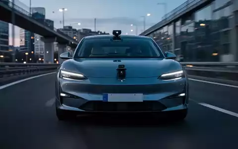 Ein modernes Elektrofahrzeug auf einer europäischen Autobahn, das autonomes Fahren und regulatorische Aufsicht repräsentiert. - Foto: über boerse-global.de