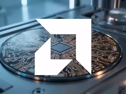 Abstrakte Darstellung einer modernen Halbleiterfertigung mit Fokus auf Mikrochip-Strukturen und technologisches Wachstum. - Foto: über boerse-global.de