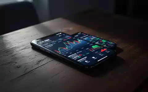 Ein Smartphone auf einem dunklen Holztisch als Symbol für die Gefahr durch Telefonbetrug und Schockanrufe. - Foto: über boerse-global.de