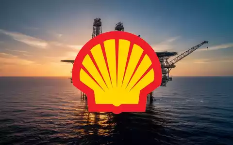 Moderne Offshore-Ölplattform bei Sonnenuntergang über ruhigem Meer - Foto: über boerse-global.de