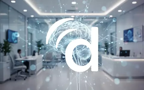 Abstraktes, modernes medizinisches Umfeld mit digitalen KI-Lichteffekten, die technologischen Fortschritt symbolisieren. - Foto: ĂĽber boerse-global.de