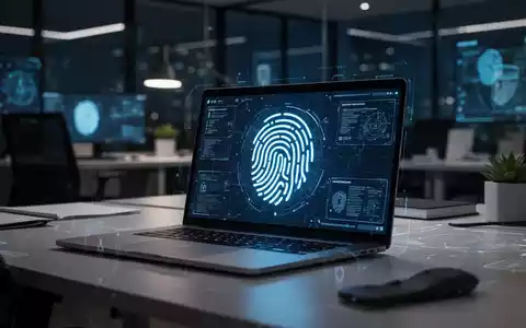 Ein Laptop mit einem leuchtenden Sicherheitssymbol auf dem Bildschirm als Symbol für Cybersicherheit und Datenschutz. - Foto: über boerse-global.de