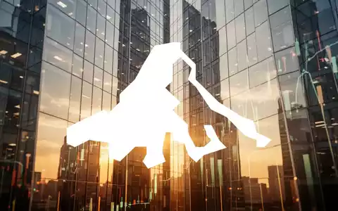 Abstrakte Darstellung moderner Finanzarchitektur und Marktoptimismus bei Sonnenaufgang. - Foto: über boerse-global.de