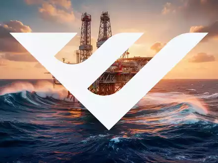 Ölplattform vor der Küste bei Sonnenuntergang als Symbol für die Energiewirtschaft - Foto: über boerse-global.de