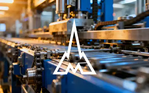 Moderne industrielle Fertigungsanlage mit Fokus auf mechanische Komponenten und professioneller Lichtstimmung. - Foto: über boerse-global.de