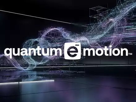 Abstrakte Darstellung von Quantencomputing-Technologie mit leuchtenden Lichtpartikeln und digitalem Netzwerk. - Foto: über boerse-global.de