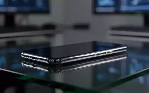 Ein modernes Smartphone auf einer dunklen Glasfläche in einem professionellen Büro. - Foto: über boerse-global.de