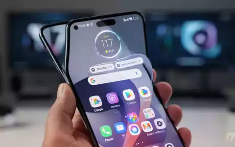 Ein modernes Motorola-Smartphone mit Android-17-Oberfläche und dynamischer Benachrichtigungsinsel. - Foto: über boerse-global.de