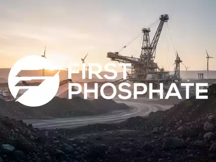 Abstrakte Darstellung einer industriellen Rohstoffgewinnung in einer modernen, nachhaltigen Industrielandschaft. - Foto: über boerse-global.de