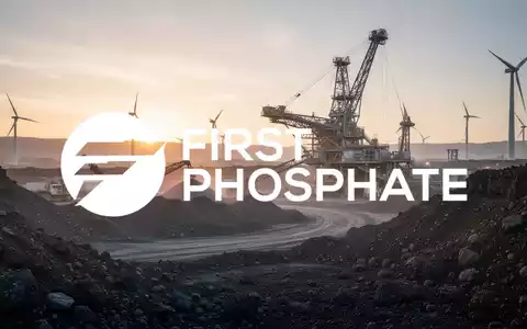 Abstrakte Darstellung einer industriellen Rohstoffgewinnung in einer modernen, nachhaltigen Industrielandschaft. - Foto: über boerse-global.de