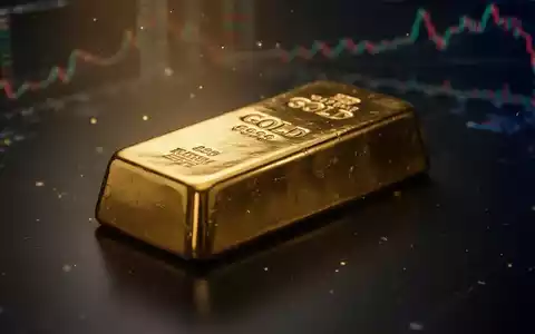 Ein glänzender Goldbarren auf einer dunklen, reflektierenden Oberfläche bei stimmungsvoller Beleuchtung. - Foto: über boerse-global.de