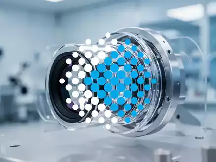 Hochpräzise optische Linsenelemente in einem modernen, hell beleuchteten Labor für Hochtechnologie. - Foto: über boerse-global.de