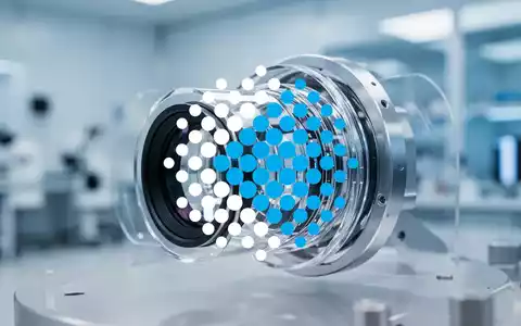 Hochpräzise optische Linsenelemente in einem modernen, hell beleuchteten Labor für Hochtechnologie. - Foto: über boerse-global.de