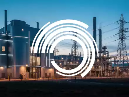 Moderne Energieinfrastruktur bei Dämmerung als Symbol für den Energiesektor - Foto: über boerse-global.de