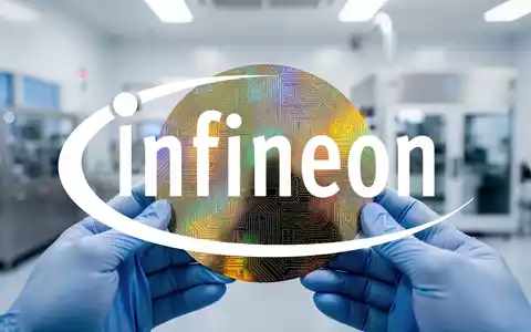 Abstraktes Bild einer modernen Halbleiterfertigung mit Fokus auf Mikrochip-Strukturen und technologischer Präzision. - Foto: über boerse-global.de